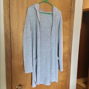 Long cardigan, with pockets